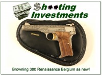 [SOLD] Browning 380 Renaissance 71 Belgium as new!